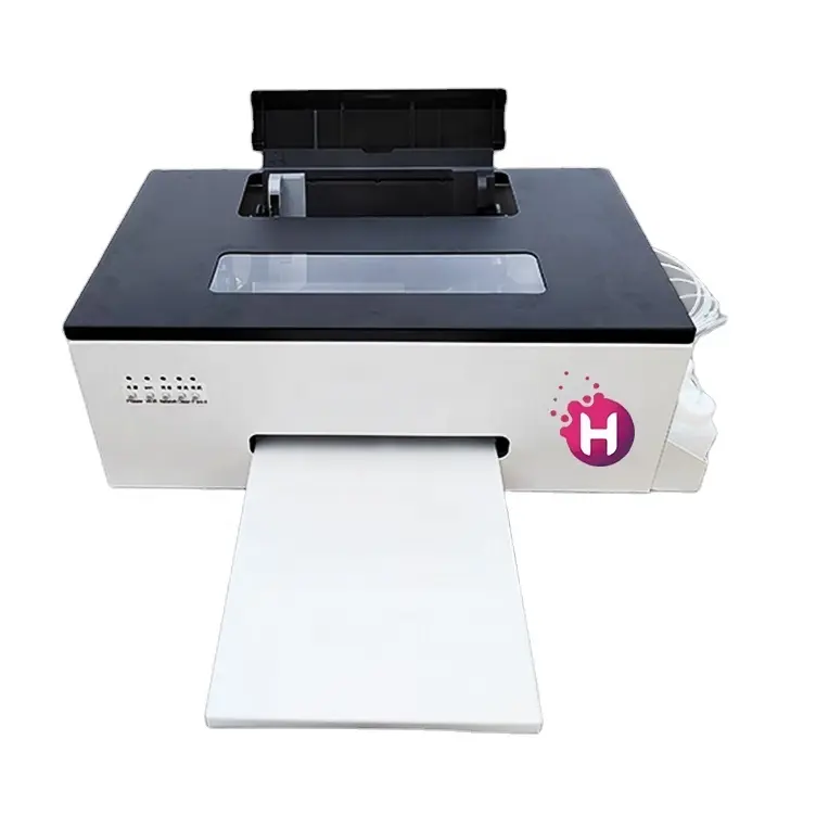 Nuova piccola stampante DTF formato A4 macchina da stampa a pellicola per pressa a caldo per t-shirt camicie vestiti tessuto per indumenti