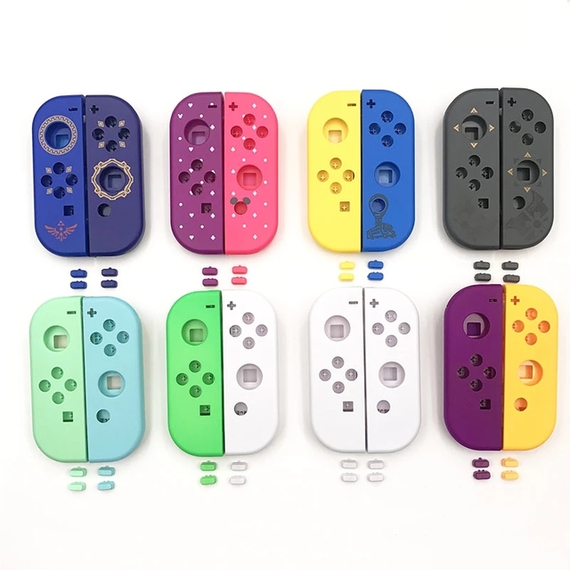 DIY Hard Custom Plastic Housing Shell Case Set for Switch NS NX Joy-Con Right Left SL SR Buttons Joycon Controller Shell Cover