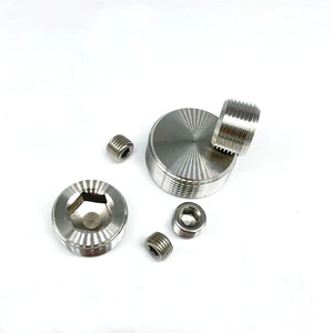 QIFEI 304 enchufe hexagonal de acero inoxidable tapón de aceite tapón roscado tubo de manguera de baja presión pulido DIN906 1/8 "1/4" 3/8 "1/2" 3/4 "1" - Product Image 1