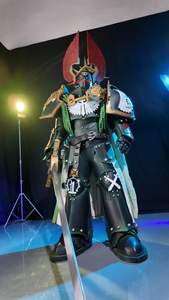 Conjuntos y Trajes de Armadura de Cosplay de Warhammer 40k Personalizados en Seda/Algodón para Eventos Comerciales, Colección Personal, Disfraces Unisex para Adultos - Product Image 2