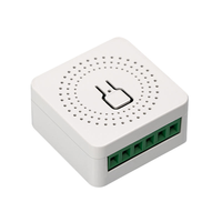 Interrupteur intelligent WiFi sans fil 10A 16A pour la domotique, avec contrôle bidirectionnel, prise en charge multi-plateformes et longue portée