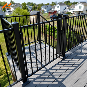 Galvanized Steel Security Railing Anti-Rust Salt Spray Resistant Boundary Panels <b>for</b> Bulk Project Supply - Product Image 4