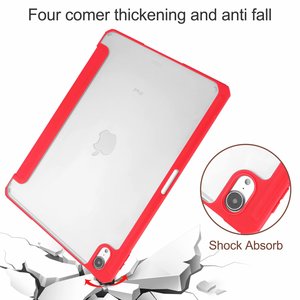 Custodia ultra sottile a tre ante in PU+acrilico con chiusura a flip in pelle per <span class=keywords><strong>iPad</strong></span> Air 4 10.9" 2020/<span class=keywords><strong>iPad</strong></span> <span class=keywords><strong>Pro</strong></span> <span class=keywords><strong>11</strong></span> <span class=keywords><strong>2018</strong></span> - Product Image 6
