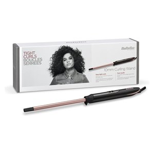 Plancha de pelo de cerámica de cuarzo de 10 mm, color negro, C449E - Product Image 3