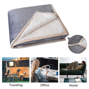 Confortable maison chaud gros doux flanelle <span class=keywords><strong>polaire</strong></span> vêtements de <span class=keywords><strong>d</strong></span>étente en peluche portable à capuche TV couverture Wrap jeter <span class=keywords><strong>Cape</strong></span> - Product Image 4