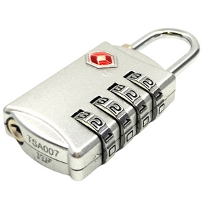 <span class=keywords><strong>Candado</strong></span> Kamal con Aprobación TSA, <span class=keywords><strong>Candado</strong></span> Numérico de 4 Dígitos, Aleación de Zinc 301, Rectangular, de Una Sola Palanca, Duradero, para Equipaje, Maleta, Cierre - Product Image 1
