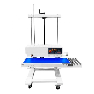Yujun FR-1100 Vertical Continuous Sealing Machine 15kgs 30kgs Rice <b>Beans</b> <b>Bags</b> Vertical Sealer Packaging Machine - Product Image 4