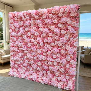 Kit de flores de rosas en tonos rosa y blanco, económico y versátil, ideal para decoración del hogar, manualidades, pequeños comercios y decoración de fiestas informales para chicas. - Product Image 1