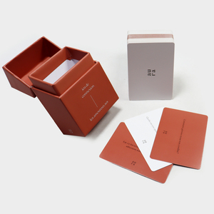 <span class=keywords><strong>Jeu</strong></span> de fête pour adultes cartes de conversation entre amis fabrication personnalisée <span class=keywords><strong>jeu</strong></span> de cartes de conversation amusant pour le français - Product Image 3
