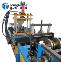 Machine de formage de poutres en U automatique à grande vitesse avec contrôle PLC + écran tactile, moteur certifié CE, facile à utiliser, en acier
