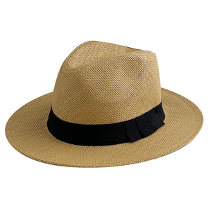 Sombrero Panamá <span class=keywords><strong>de</strong></span> Paja al por Mayor, Gorra <span class=keywords><strong>de</strong></span> Sol <span class=keywords><strong>de</strong></span> Moda para Verano y Playa, Sombreros Panamá <span class=keywords><strong>de</strong></span> Paja Personalizados para Hombres y Mujeres - Product Image 6