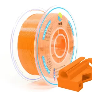 Printer 3D kustom filamen ABS filamen plastik tahan benturan tinggi material cetak 3D filamen ABS 3D oranye 1kg