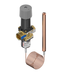Vanne thermostatique de régulation d'eau Danfoss AVTA, corps en laiton, capteur capillaire, HVAC, réfrigération, industriel - Product Image 2