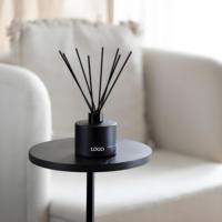 Diffuseur de parfum en verre de luxe à étiquette privée personnalisée, composants en céramique, longue durée, sans phtalates, parfum personnalisé, Noël