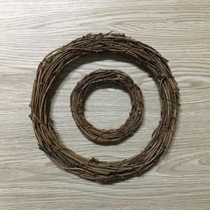 Support rond <span class=keywords><strong>en</strong></span> bois naturel fait main SPR pour la fabrication <span class=keywords><strong>de</strong></span> couronnes <span class=keywords><strong>de</strong></span> Noël traditionnelles <span class=keywords><strong>en</strong></span> extérieur - Product Image 2