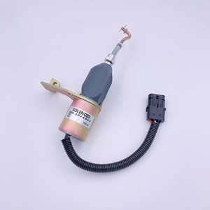 Vanne Solénoïde 3974947 12V 24V pour Générateur Diesel, Dispositif de Coupure de Carburant, Type Traction, Acier - Product Image 1
