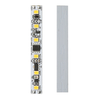 Contrôleur LED encastré en aluminium DC12V 5A 60W 2700k+6000k, capteur infrarouge sans zone d'ombre, interrupteur inductif à balayage manuel, IP22 pour armoire