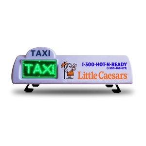 Letreros Publicitarios para Techo de Taxi, Ideales para Escuelas de Conducción - Product Image 1