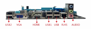 Fuente de Alimentación ATX <span class=keywords><strong>H61</strong></span>, Placa Base LGA1150 Compatible con Memoria RAM DDR3 de 3.ª Generación 1066 1333 1600, Placa Base PCIE 16X, <span class=keywords><strong>Socket</strong></span> LGA 1155 <span class=keywords><strong>1150</strong></span> - Product Image 4