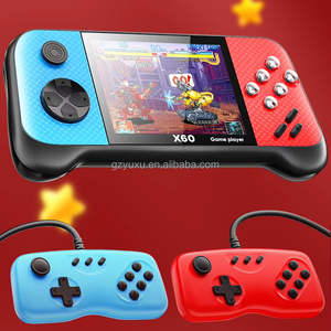 Consola de Juegos Portátil YUXU X60, Pantalla IPS de 3.5 Pulgadas, Resolución 800x480, 8GB de Almacenamiento, Reproductor de Juegos Retro, 15000 Juegos, Doble - Product Image 2