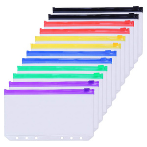 Carpeta de 6 anillos para cuadernos, carpeta Multicolor de hojas sueltas, a prueba de agua, tamaño A6 - Product Image 1