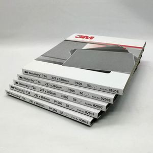 Feuille de papier abrasif humide/sec imperméable de 3m 734 P120-P1200 pour le polissage et le ponçage Application 734 - Product Image 1