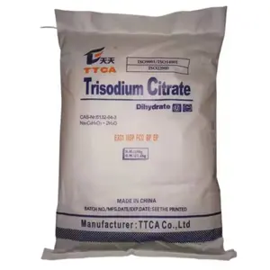 Cấp thực phẩm Trisodium Citrate dihydrate ttca Ensign Natri citrat bột