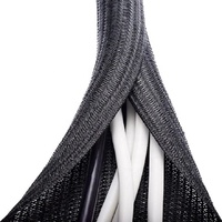 Protector de funda dividida de Cable de 19,68 pulgadas, tubo de telar de alambre de plástico para alimentación USB, cubierta de Cable de Audio y vídeo, funda de Cable para masticar gatos