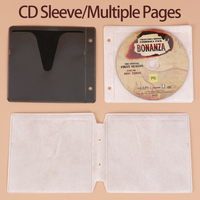 WEISHENG Großhandel Transparente PP-Kunststoff-DVD-Hülle für CDs mit Klappe, Rekorderhülle, Einzel-Disc-Umschlag, Vinyl-CD-Folie