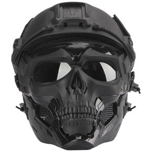 MUCHAN Schutzmaske Partyhelm, Taktische Ausrüstung Mit Motor Motorlos Neutral Weihnachtsmaske - Product Image 1