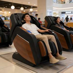 Máquina expendedora comercial de masaje corporal completa con sistema de pago, operada con monedas y billetes, con lector de tarjetas de crédito, fabricada en EE. UU. - Product Image 2