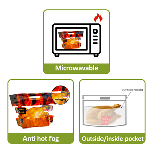 Personalizado Impreso Bolsa <span class=keywords><strong>De</strong></span> Plástico Laminado <span class=keywords><strong>De</strong></span> Piede Asado Rotisserie <span class=keywords><strong>De</strong></span> Alimentos <span class=keywords><strong>De</strong></span> Microondas Bolsa <span class=keywords><strong>De</strong></span> Pollo Caliente - Product Image 6