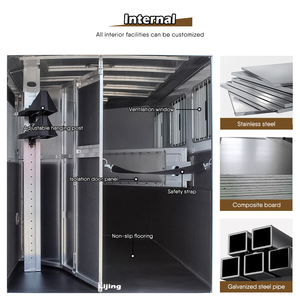 JINLIJING Remolques multifonctions pour chevaux Remolques pour caballos Remorque entièrement équipée Street Mobile Bar Fast Food Truck <span class=keywords><strong>Van</strong></span> on Wheels - Product Image 3