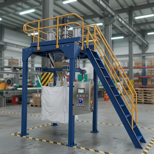 Machine de remplissage de sacs d'urée, système de pesage et de remplissage automatique haute capacité pour l'emballage d'engrais, usage industriel intensif - Product Image 1