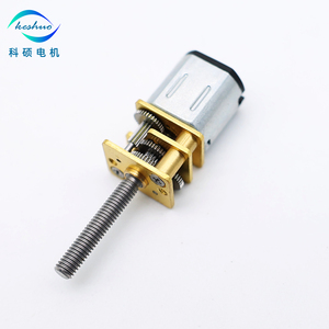 <span class=keywords><strong>Mini</strong></span> DC Gear Motor N10 12 mét với bộ mã hóa m3/M4 Threaded Shaft Brush comtuted tuyến tính thiết bị truyền động nam châm vĩnh cửu xây dựng - Product Image 2