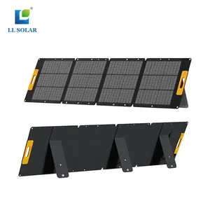다목적 태양 전지 노트북 충전기 접이식 휴대용 태양 전지 패널 100w 200W 접이식 태양 전지 패널 전화