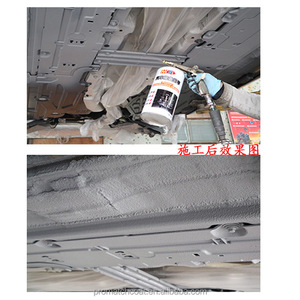 Rivestimento Protettivo per Telaio Auto in Gomma Vernice Antiruggine Isolamento Acustico Anticorrosione a Base d'Acqua Grigio Nero - Product Image 2