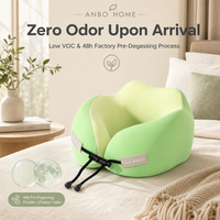 Oreiller de voyage en mousse à mémoire de forme avec logo personnalisé, vente en gros, oreiller de soutien cervical en forme de U pour avion, siège de voiture