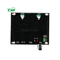 Amplificateur de puissance numérique BT Audio double canal haute puissance 2X100W classe D TDA7498 avec entrée carte TF/disque U