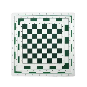 Koştu Unisex Roll-up ve silikon satranç tahtası adet Set Tourna çin Roll-up ve silikon satranç tahtası adet Set Tourn