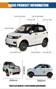 Camioneta Eléctrica Ligera de Nuevo Estilo 2026, 4 Ruedas, Tracción Trasera, con Asientos de Cuero, Baca Metálica y Cámara Trasera - Product Image 4