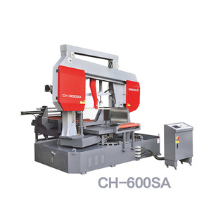 Scie à ruban automatique à double colonne Chenlong Ch-300Sa pour la découpe de métaux, largeur de coupe 300 mm, sur pied - Product Image 2