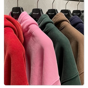 <span class=keywords><strong>Felpa</strong></span> con Cappuccio da <span class=keywords><strong>Uomo</strong></span> Personalizzata, 400G, Stile Vintage Americano, Vestibilità Ampia e Corta, <span class=keywords><strong>Maniche</strong></span> Lunghe, Versatile - Product Image 4