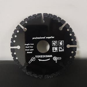 Iron King Diamond Cutting Disc 115X22X5MM For Metal Steel Pipe Angle Iron Stainless Steel - Product Image 1