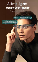 Nouvelles Lunettes Intelligentes IA avec Caméra 8MP, Lunettes de Soleil Sportives d'Extérieur, Traduction IA GPT, Photographie, Enregistrement d'Appels BT, Vidéo, Logo Personnalisé