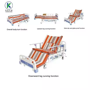 Cama Hospitalaria Manual Multifuncional de Alta Calidad para Cuidado en el Hogar, <span class=keywords><strong>Camilla</strong></span> Médica con Estructura de Acero Laminado en Frío, Ruedas Silenciosas de 125mm, ISO - Product Image 4