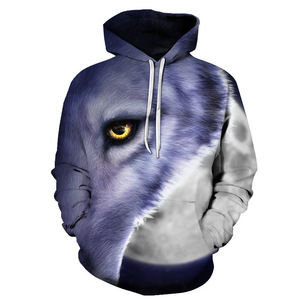 Los fabricantes venden directamente nuevo estilo <span class=keywords><strong>Plus</strong></span> <span class=keywords><strong>Size</strong></span> <span class=keywords><strong>Pullover</strong></span> Animal Printing Hoodie 3D Printed Hoodies para hombres - Product Image 3
