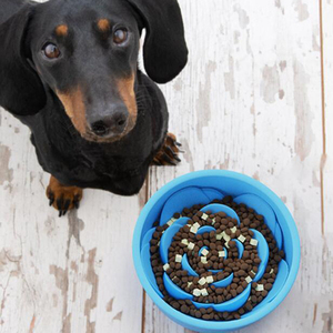 Non tossicologico in Silicone Anti-soffocamento forma rotonda grande capacità Pet Cat Slow Feeder ciotola per mangiare <span class=keywords><strong>sano</strong></span> - Product Image 3