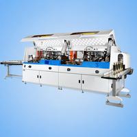 Nouvelle machine d'impression sérigraphique rotative automatique à haute vitesse Meichao à quatre couleurs et quatre stations, entièrement automatique, avec impression UV