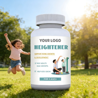 Compléments de croissance pour adultes à formule personnalisée, capsules pour la croissance en hauteur, multivitamines, soutien immunitaire, amélioration de la densité osseuse, croissance végétalienne